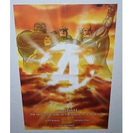 AVENGERS 1 POSTER PROMO by GEORGES PEREZ