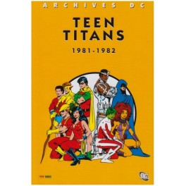 ARCHIVES DC TEEN TITANS 1981-1982