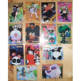 RANMA 1/2 14 STICKERS CARDS