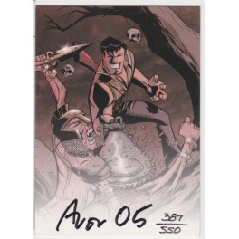 ARMY OF DARKNESS TRADING CARDS - AUTOGRAPH MICHAEL AVON OEMING