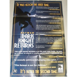 BATMAN THE DARK KNIGHT RETURNS PROMO POSTER 1996