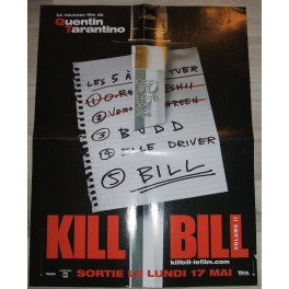 MEMOIRE DU TUEUR / KILL BILL POSTER