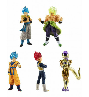 GASHAPONS DRAGON BALL SUPER BROLY HG 01 SERIE COMPLETE